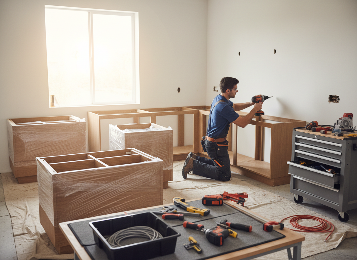 Slate and Oak Contracting team at work